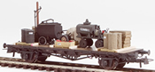 Tar and Oil Wagons equipment Transport (Hand Weathered & Painted)